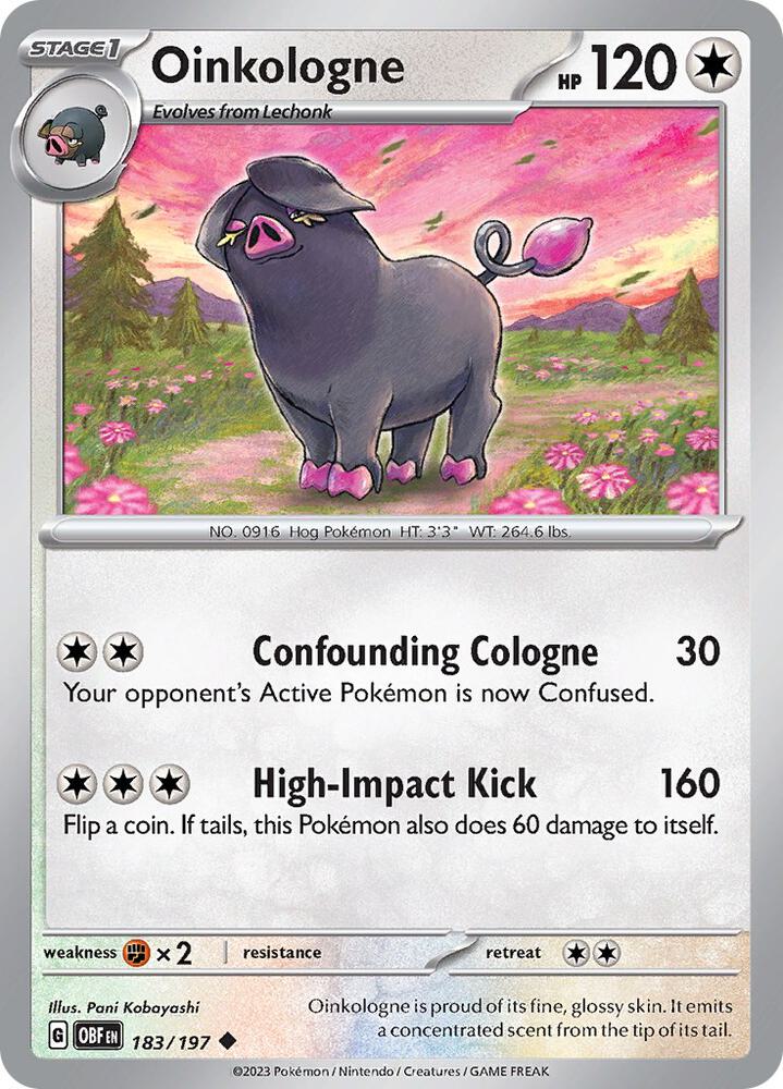 Oinkologne - 183/197 [SV03: Obsidian Flames] 183/197