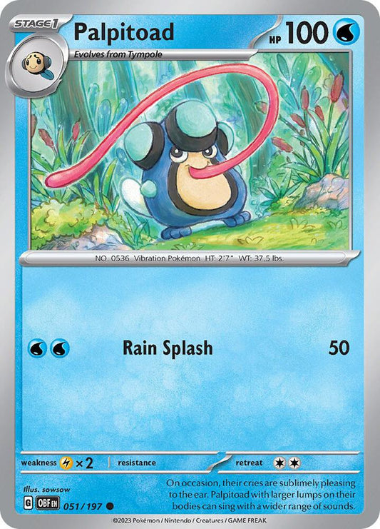 Palpitoad [SV03: Obsidian Flames] 051/197
