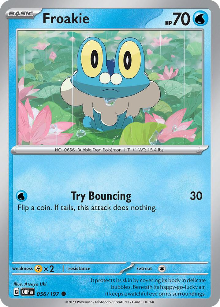 Froakie [SV03: Obsidian Flames] 056/197