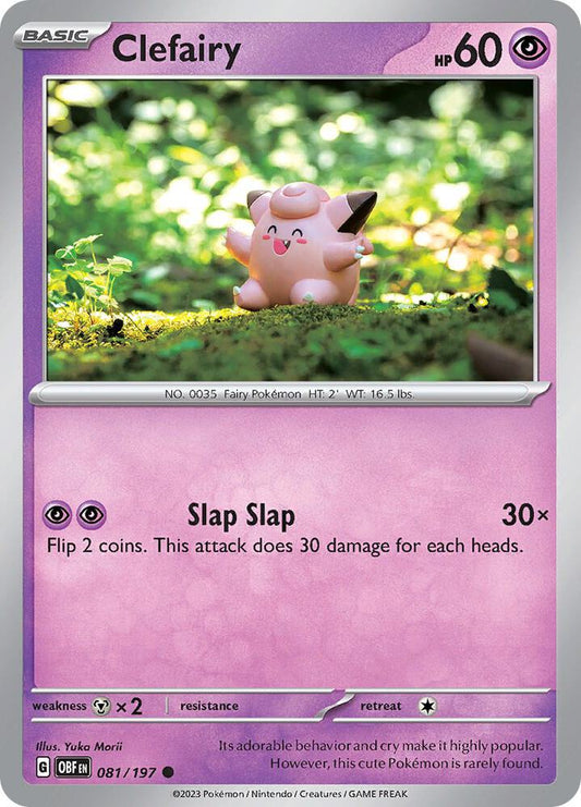 Clefairy [SV03: Obsidian Flames] 081/197
