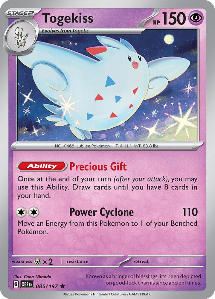 Togekiss [SV03: Obsidian Flames] 085/197