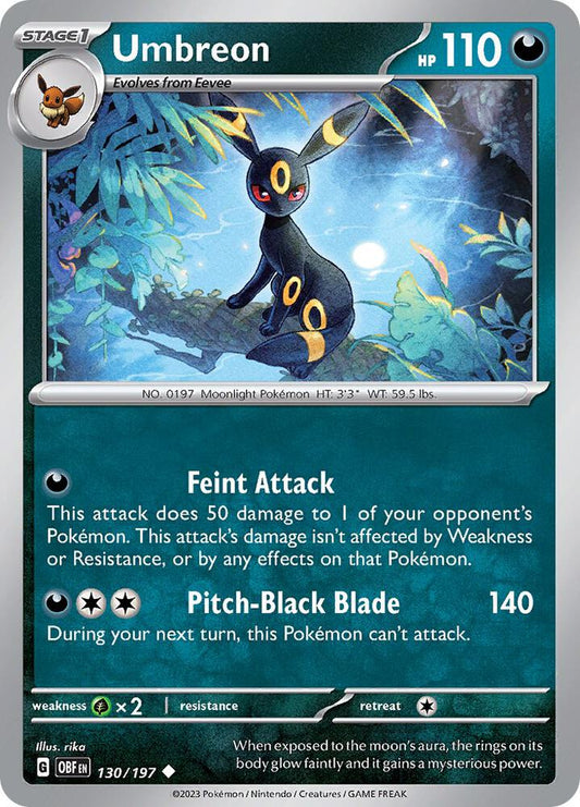 Umbreon [SV03: Obsidian Flames] 130/197