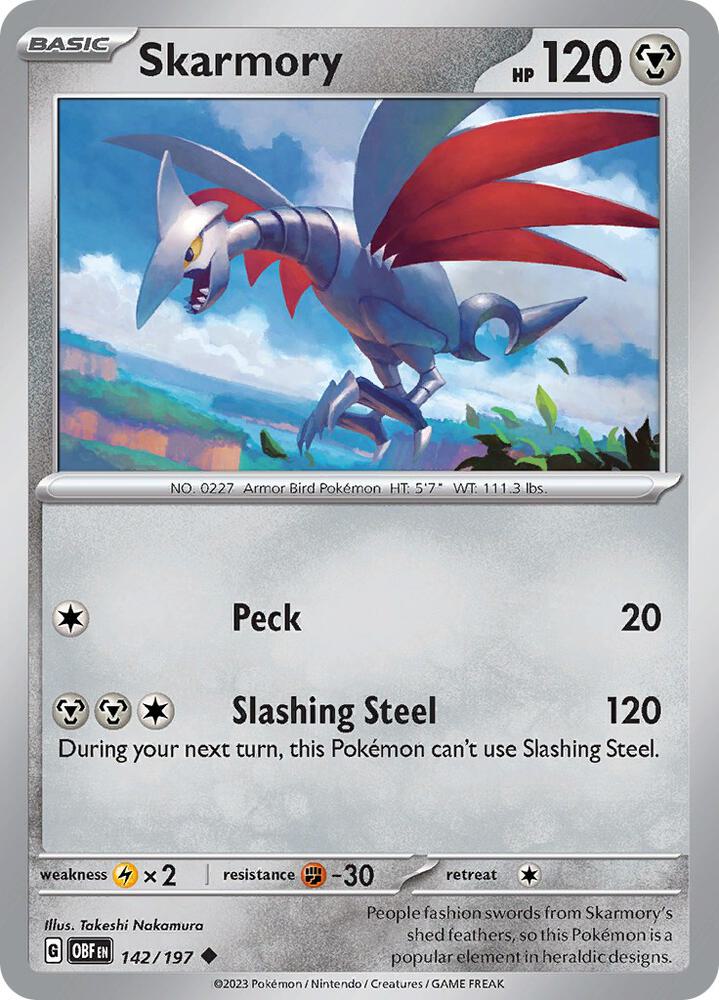 Skarmory [SV03: Obsidian Flames] 142/197