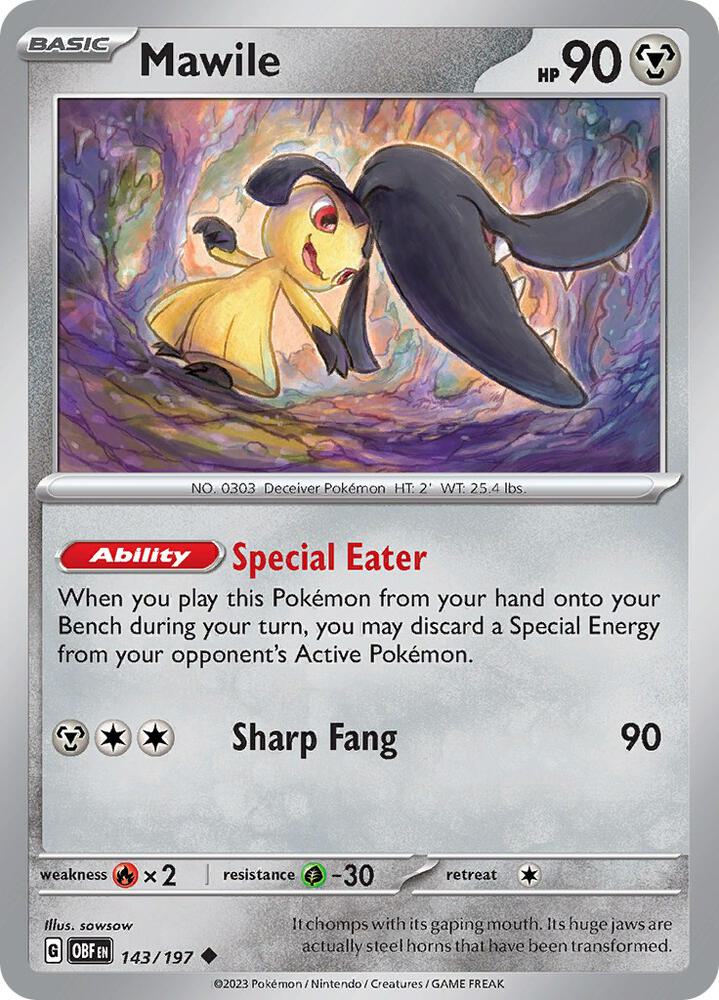 Mawile - 143/197 [SV03: Obsidian Flames] 143/197