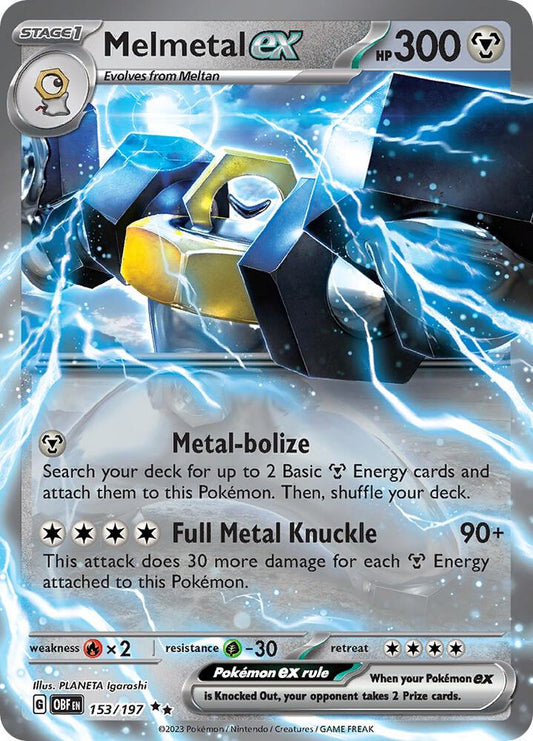 Melmetal ex [SV03: Obsidian Flames] 153/197