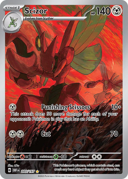 Scizor - 205/197 [SV03: Obsidian Flames] 205/197