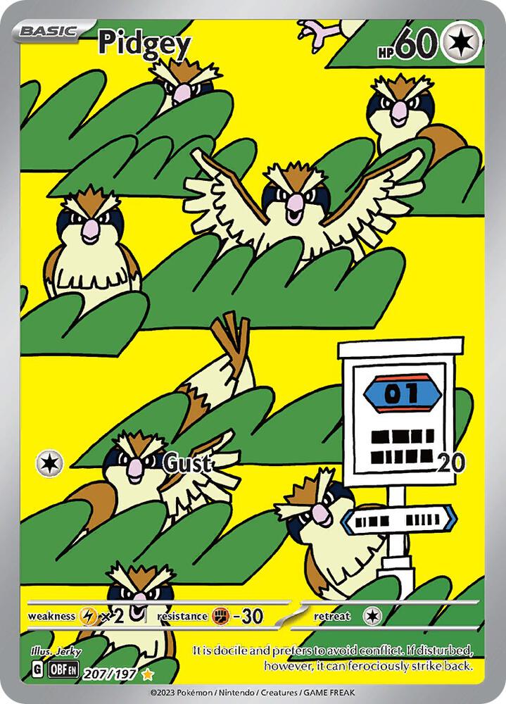 Pidgey - 207/197 [SV03: Obsidian Flames] 207/197