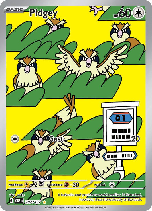 Pidgey - 207/197 [SV03: Obsidian Flames] 207/197