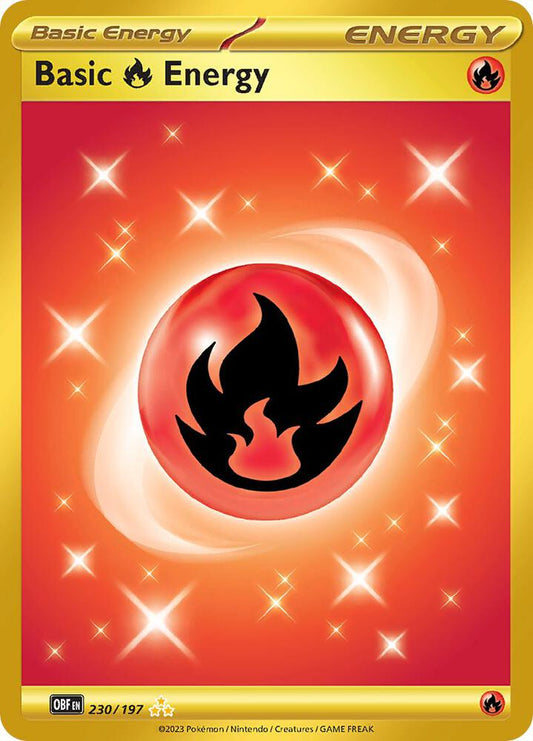 Basic Fire Energy - 230/197 [SV03: Obsidian Flames] 230/197