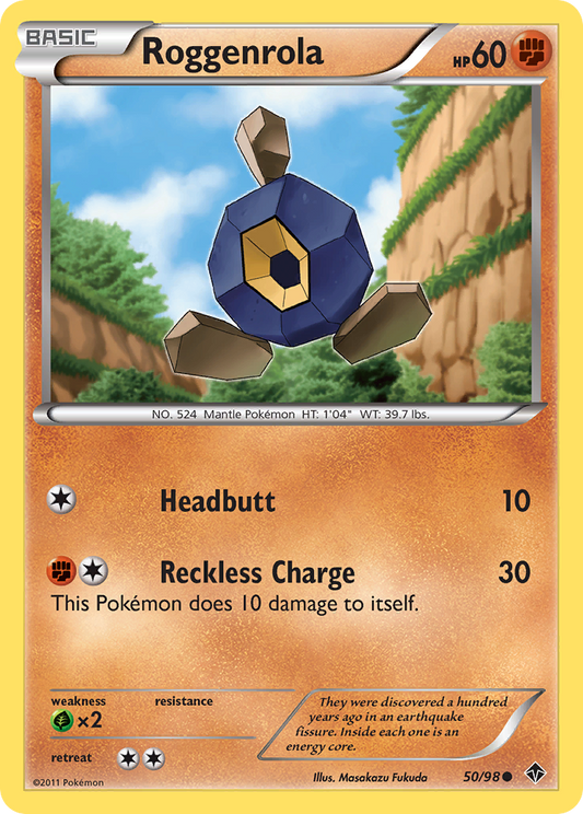 Roggenrola - 50/98 Emerging Powers