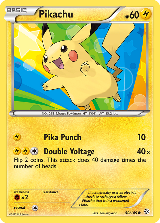 Pikachu - 50/149 Boundaries Crossed