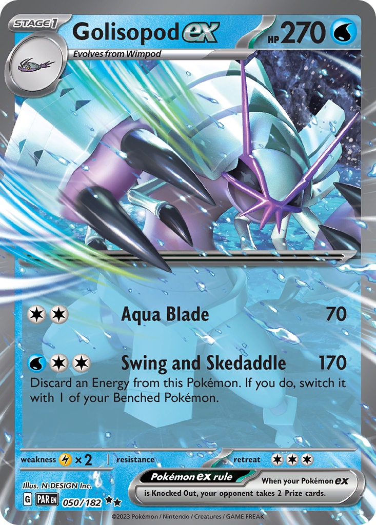 Golisopod ex - 50/182 Paradox Rift