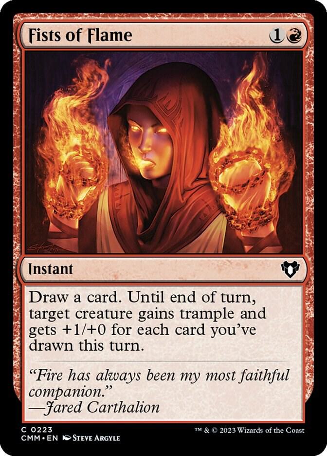 Fists of Flame [Commander Masters] 223