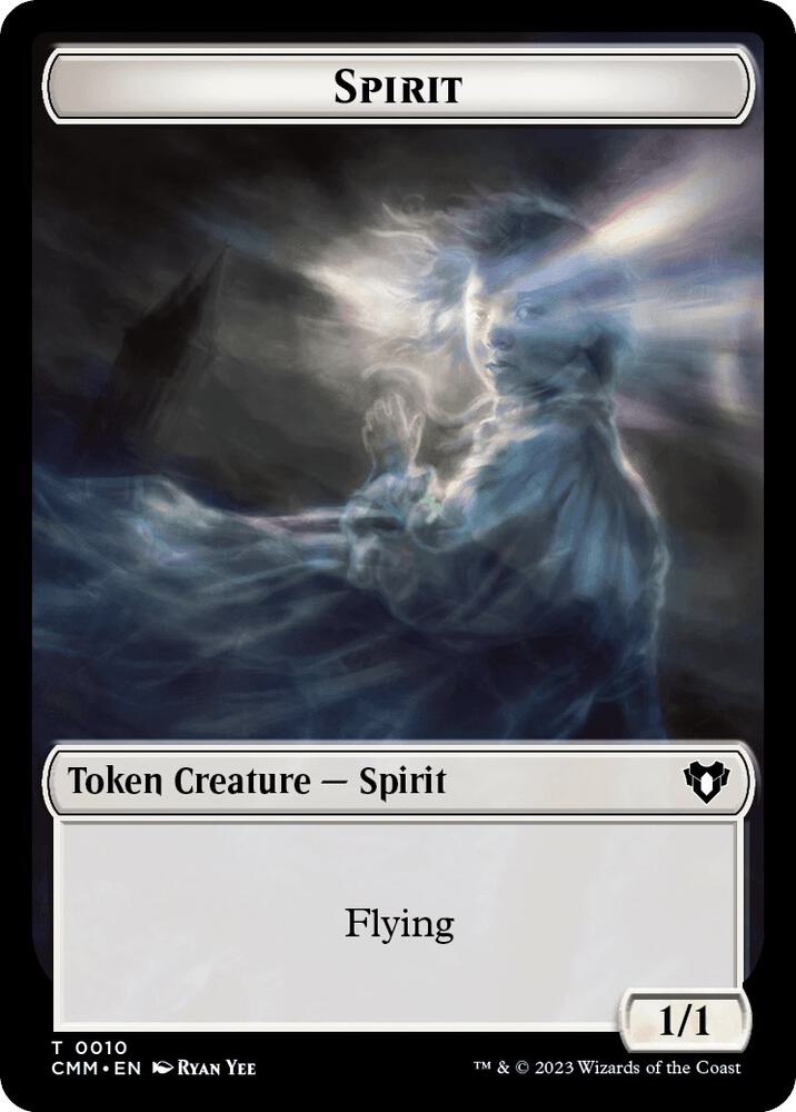 Spirit (0010) // Satyr Double-Sided Token [Commander Masters] 10 // 29