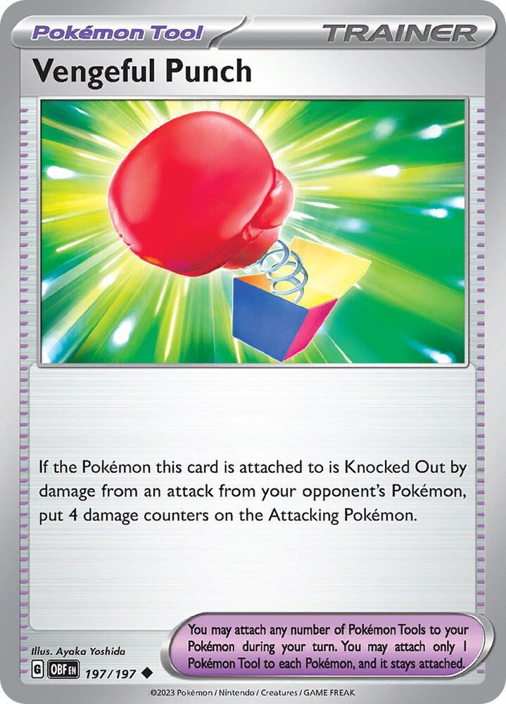 Vengeful Punch [SV03: Obsidian Flames] 197/197