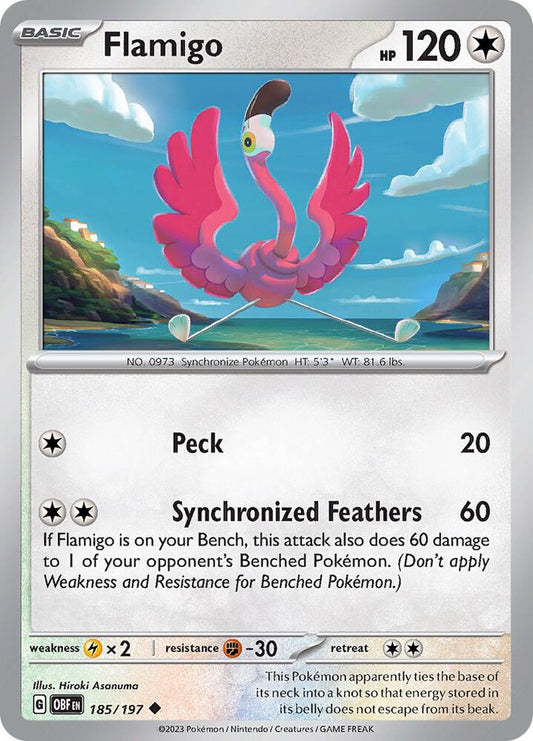 Flamigo [SV03: Obsidian Flames] 185/197