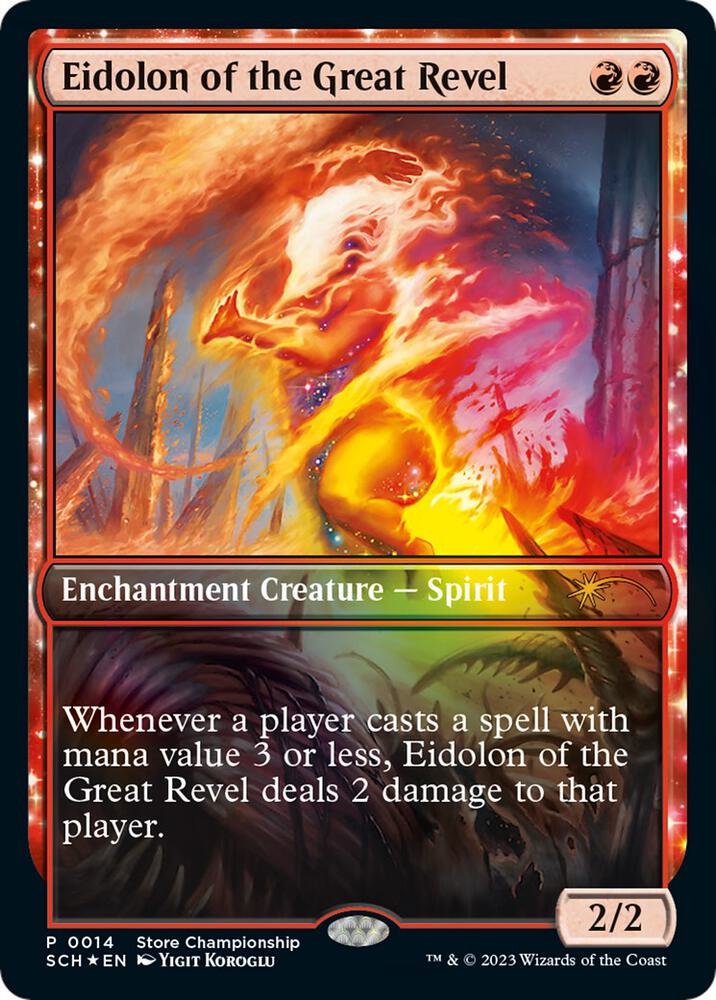 Eidolon of the Great Revel [Game Day & Store Championship Promos] 14
