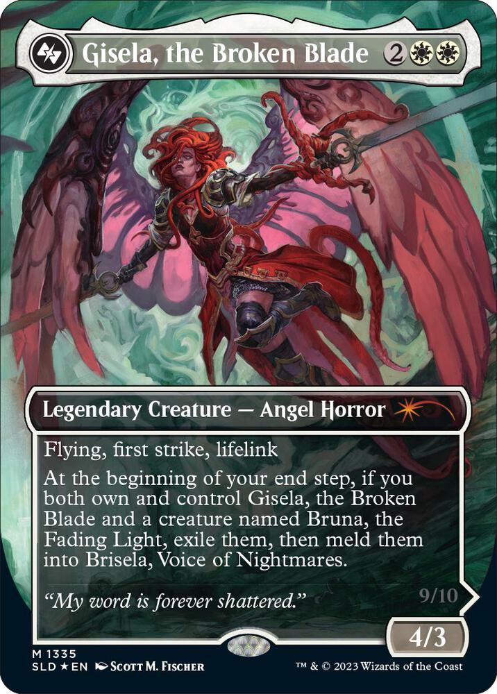 Gisela, the Broken Blade (Display Commander) - Thick Stock [Secret Lair Drop Series] 1387