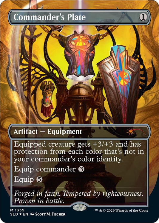 Commander's Plate (1339) [Secret Lair Drop Series] 1339