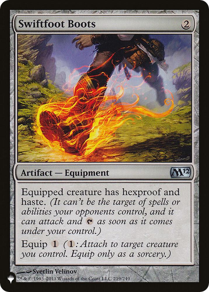 Swiftfoot Boots (M12) [The List Reprints] 219