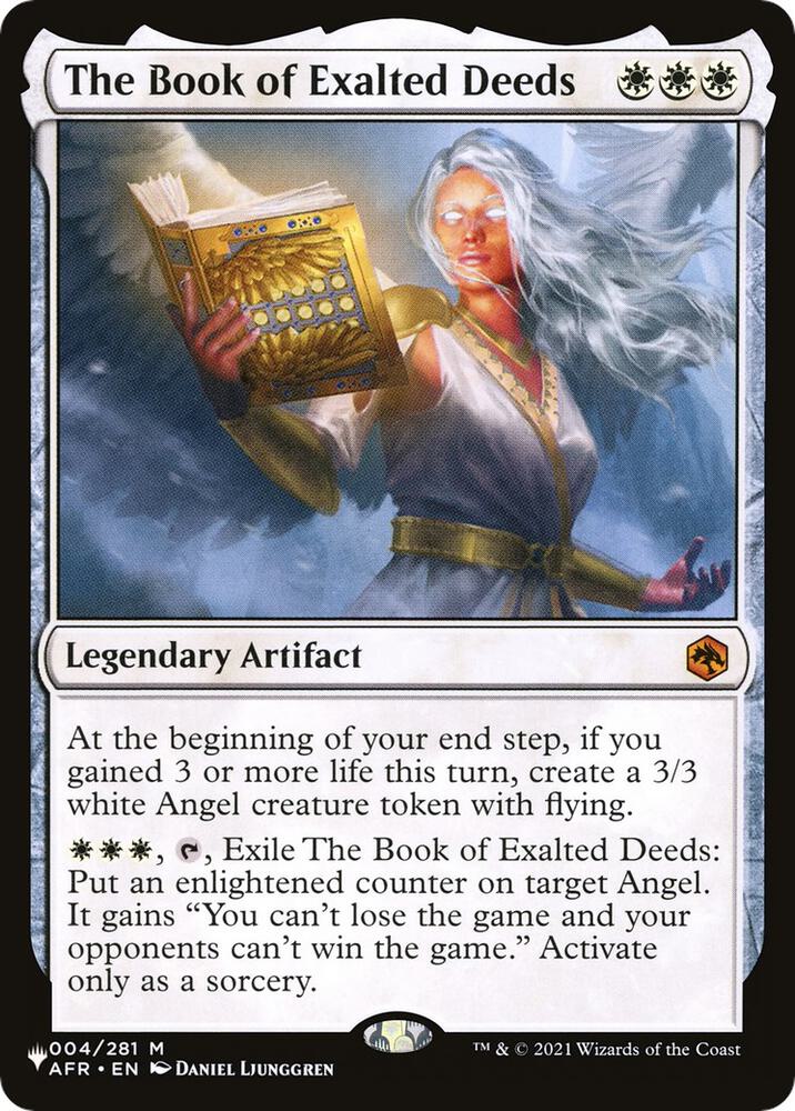The Book of Exalted Deeds [The List Reprints] 4