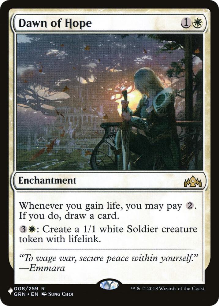 Dawn of Hope [The List Reprints] 8