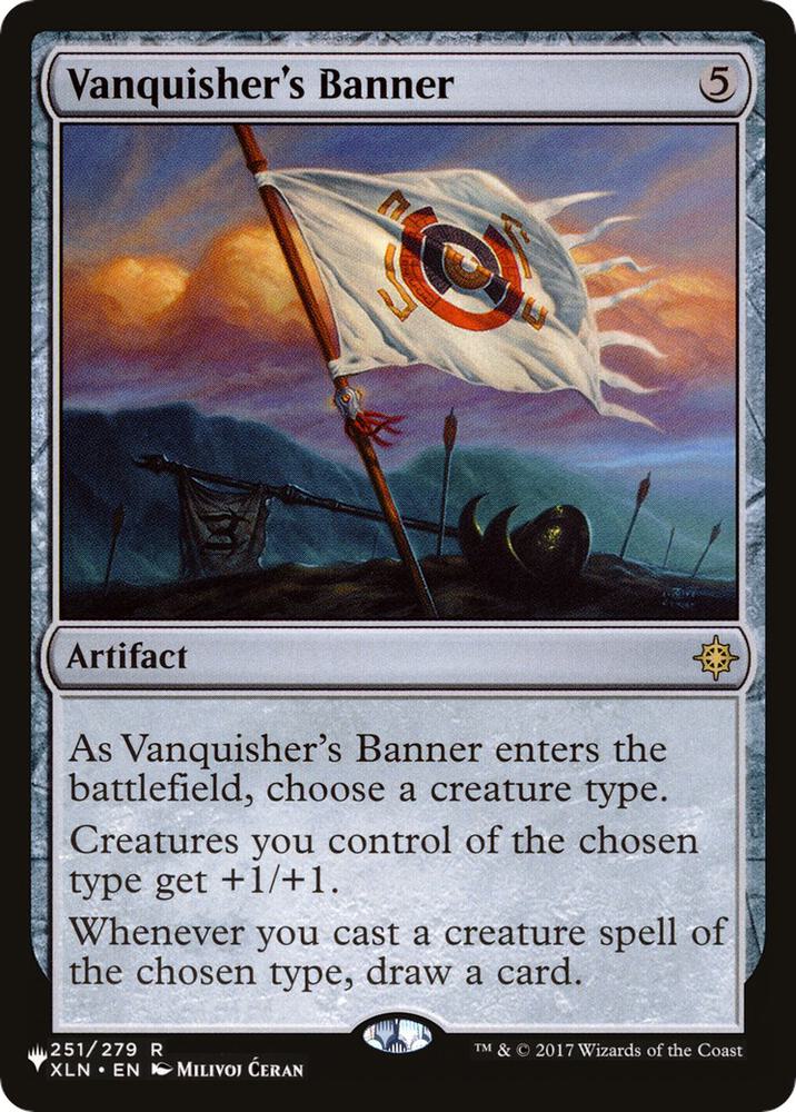 Vanquisher's Banner [The List Reprints] 251