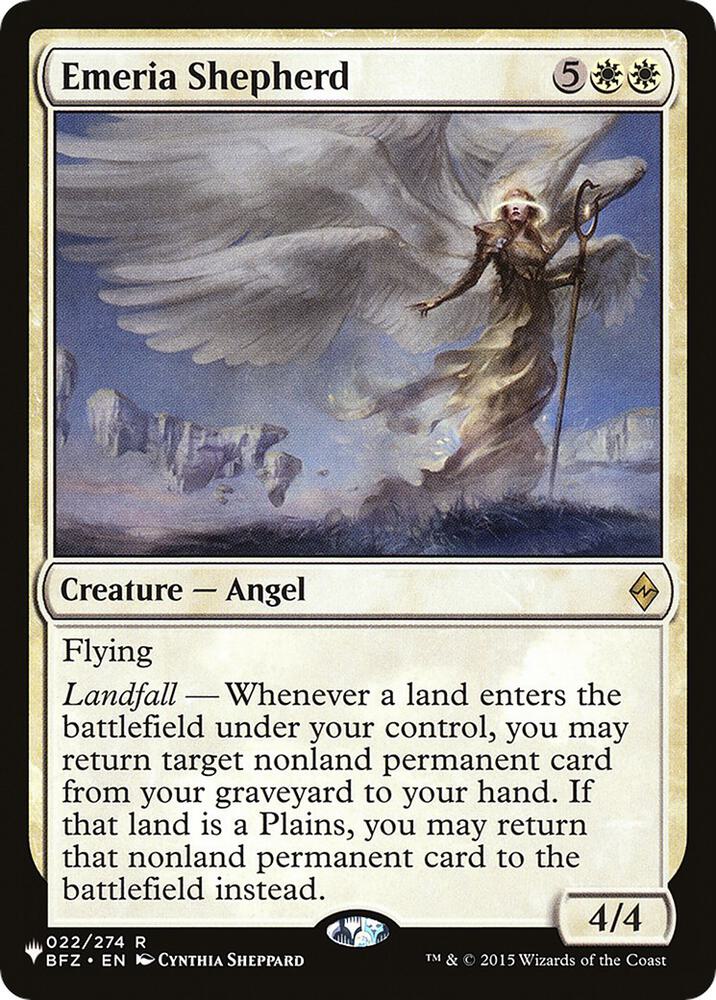 Emeria Shepherd [The List Reprints] 22