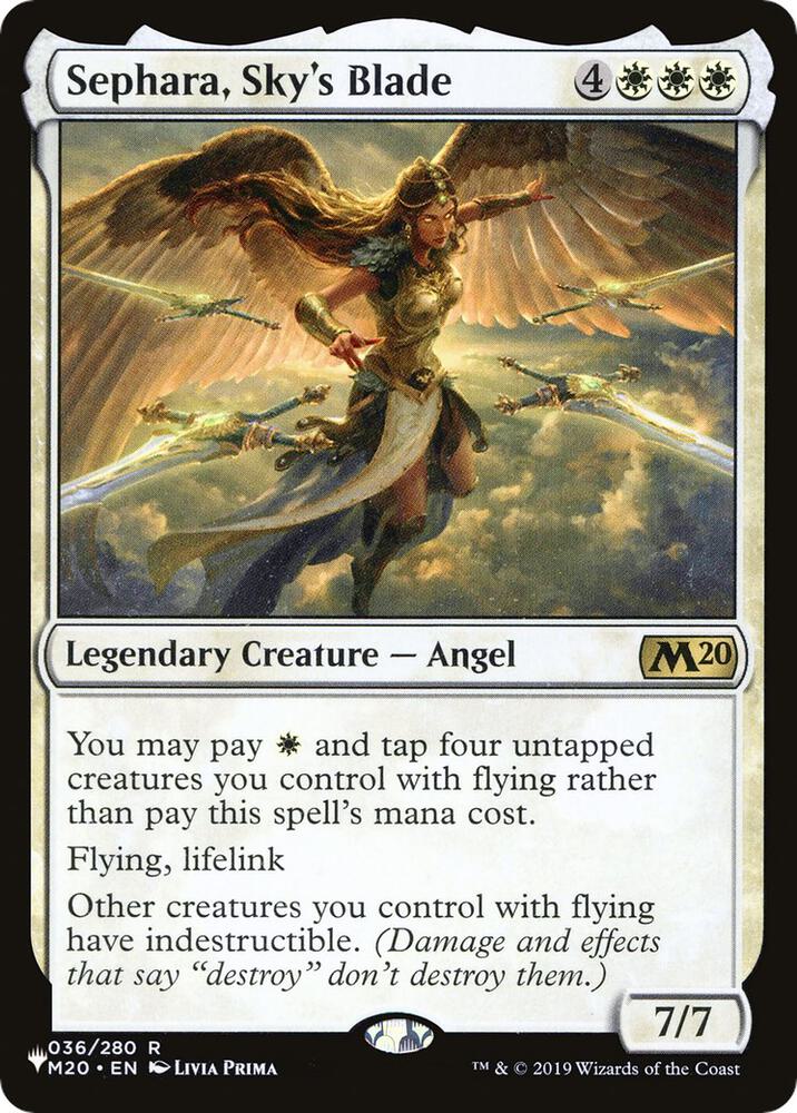 Sephara, Sky's Blade [The List Reprints] 36