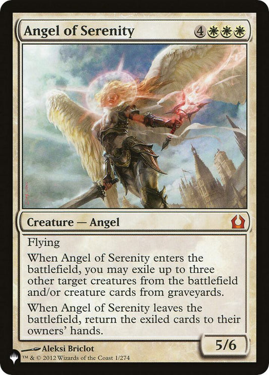 Angel of Serenity (RTR) [The List Reprints] 1