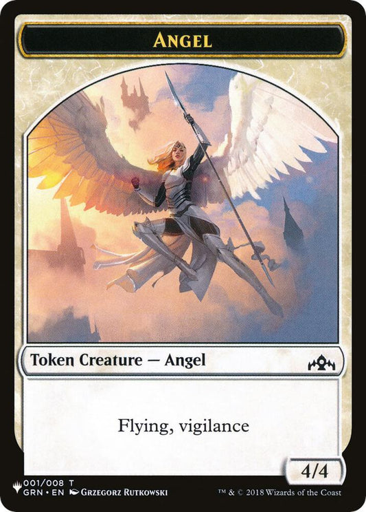 Angel // Warrior Double-Sided Token [The List Reprints] 1 // 17