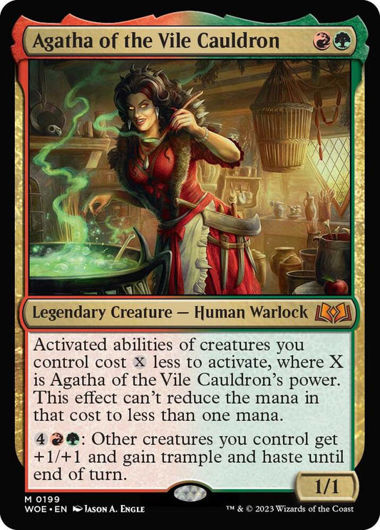 Agatha of the Vile Cauldron [Wilds of Eldraine] 199