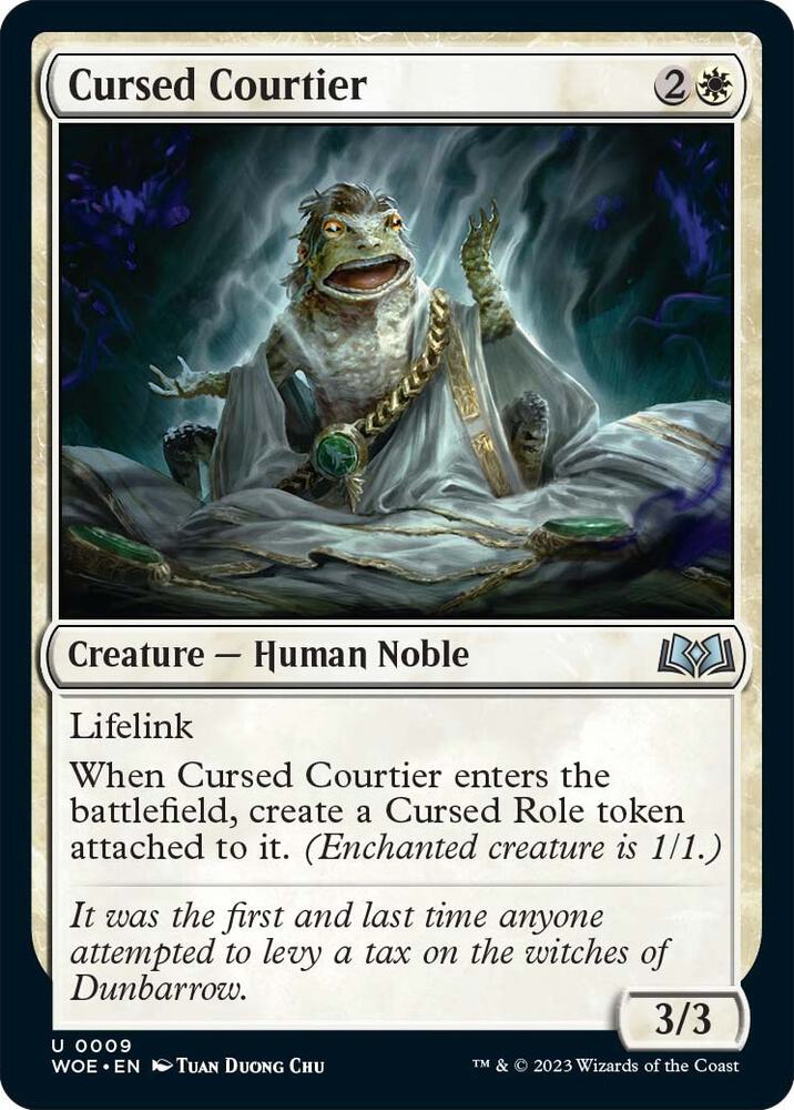 Cursed Courtier [Wilds of Eldraine] 9
