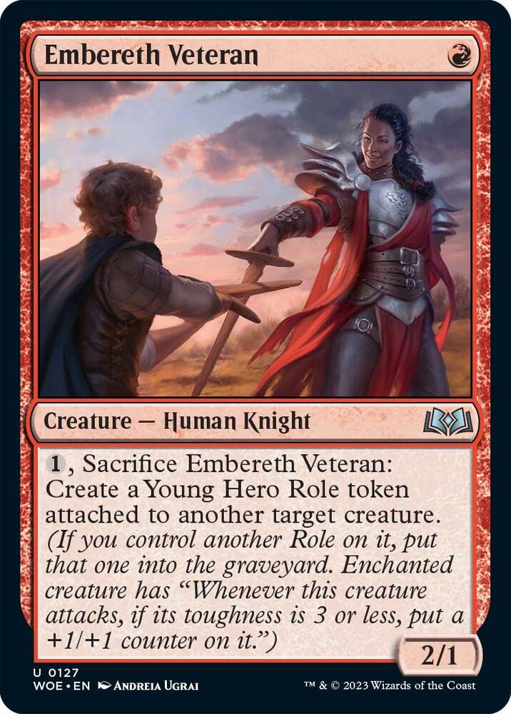Embereth Veteran [Wilds of Eldraine] 127
