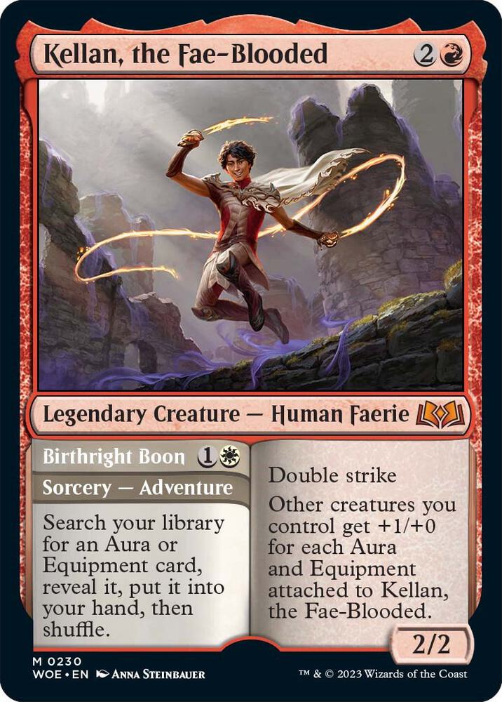 Kellan, the Fae-Blooded [Wilds of Eldraine] 230