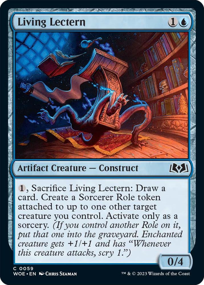 Living Lectern [Wilds of Eldraine] 59