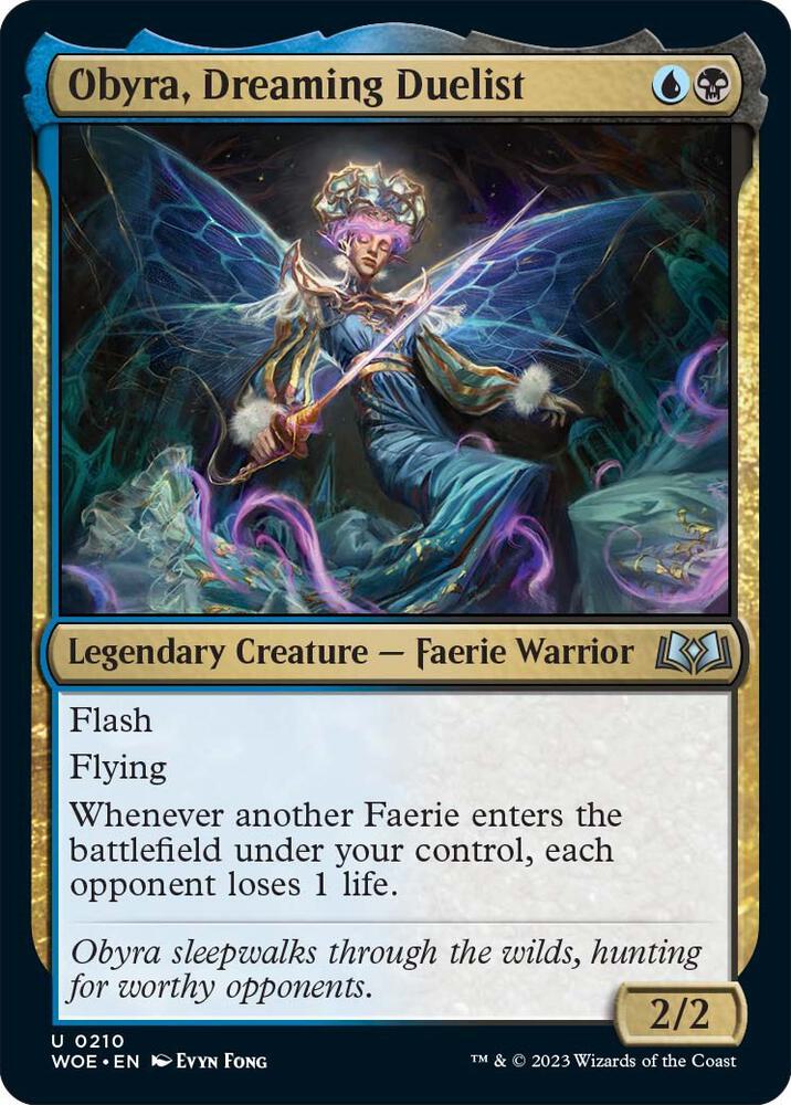 Obyra, Dreaming Duelist [Wilds of Eldraine] 210