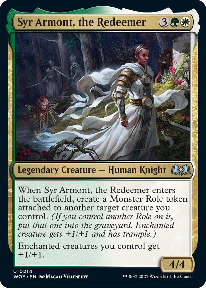 Syr Armont, the Redeemer [Wilds of Eldraine] 214