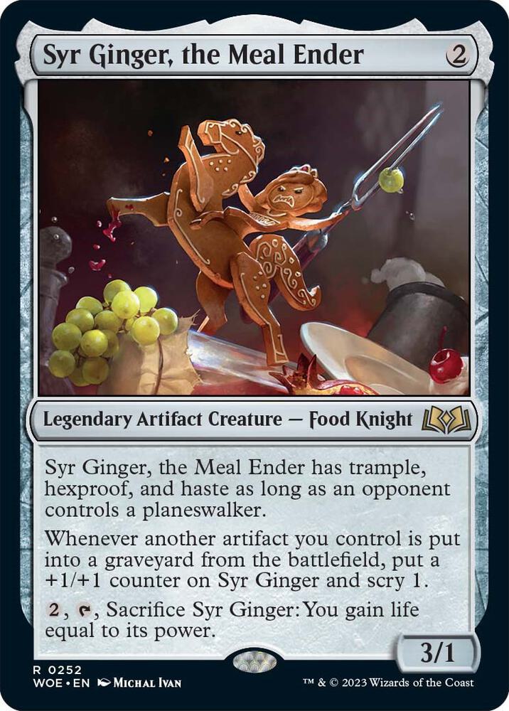 Syr Ginger, the Meal Ender [Wilds of Eldraine] 252
