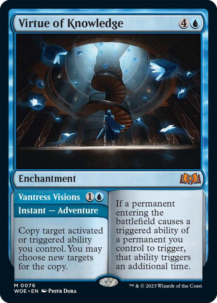 Virtue of Knowledge [Wilds of Eldraine] 76