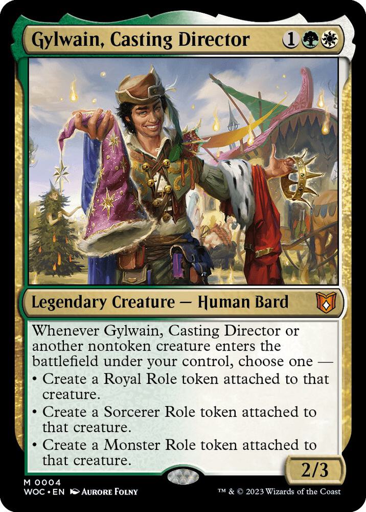Gylwain, Casting Director [Commander: Wilds of Eldraine] 4