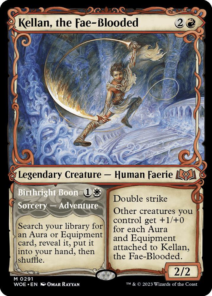 Kellan, the Fae-Blooded (Showcase) [Wilds of Eldraine] 291