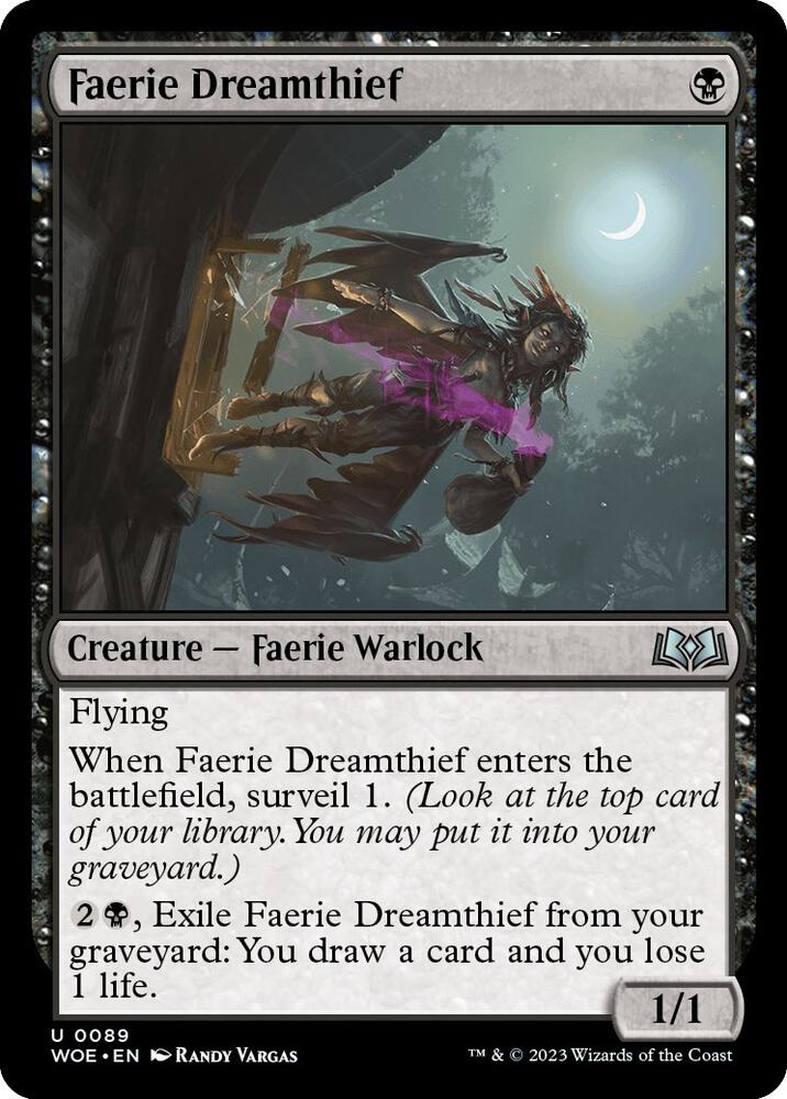 Faerie Dreamthief [Wilds of Eldraine] 89