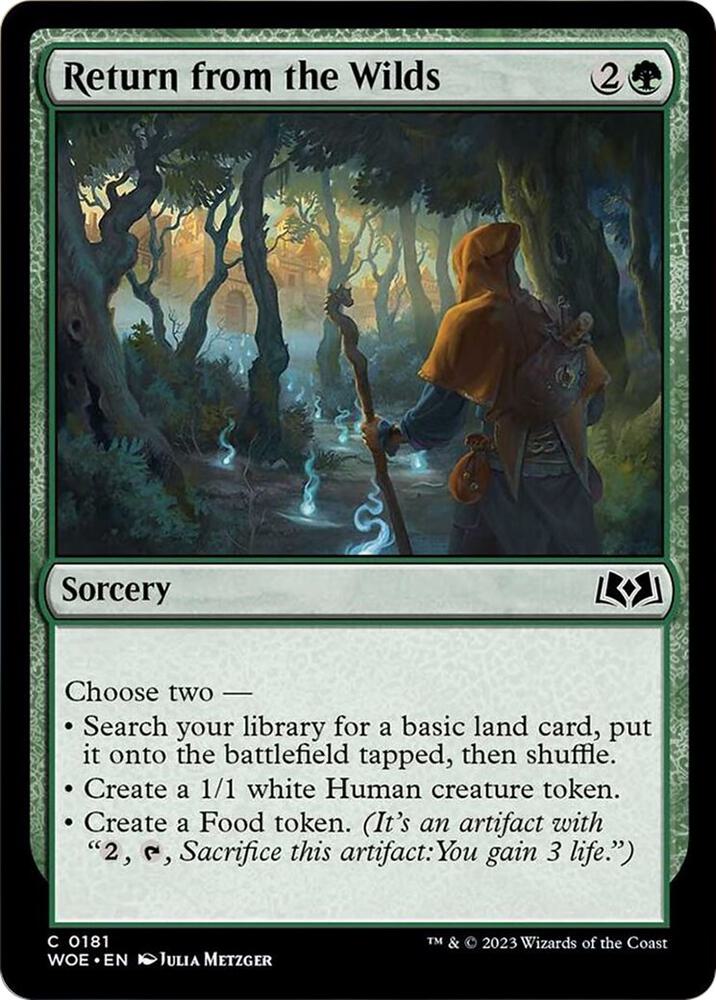 Return from the Wilds [Wilds of Eldraine] 181