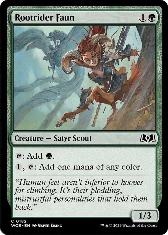 Rootrider Faun [Wilds of Eldraine] 182