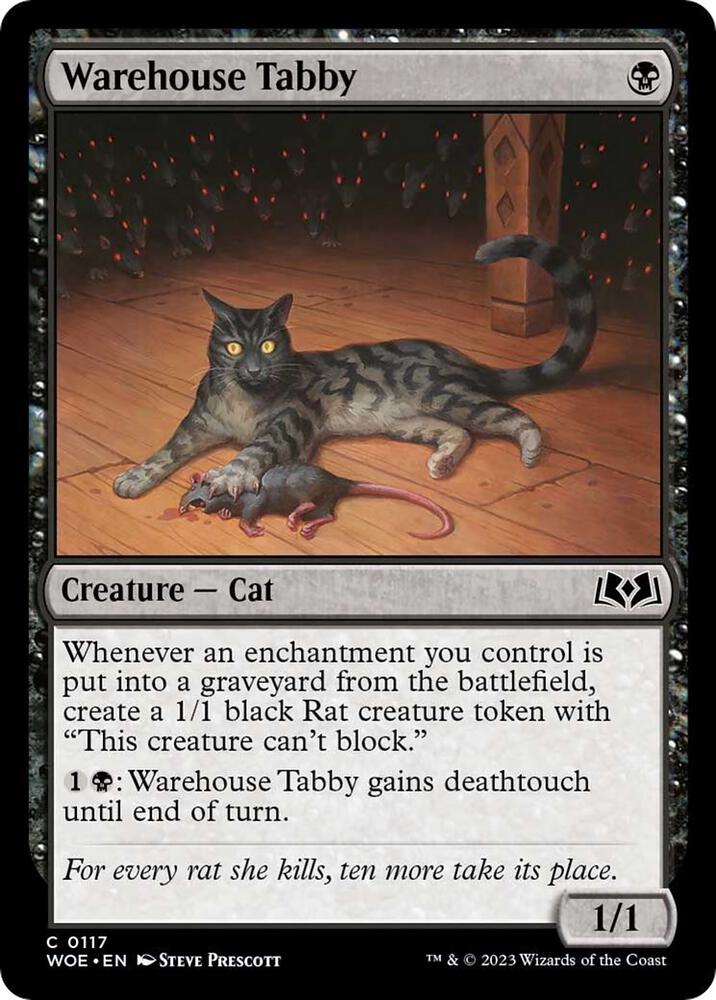 Warehouse Tabby [Wilds of Eldraine] 117