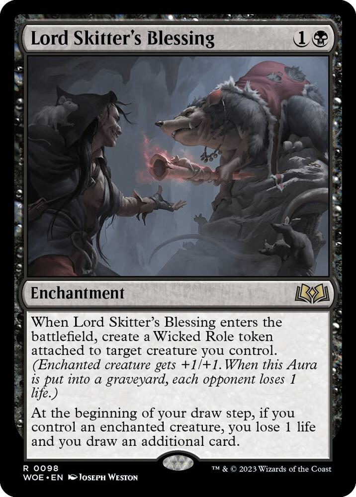 Lord Skitter's Blessing [Wilds of Eldraine] 98