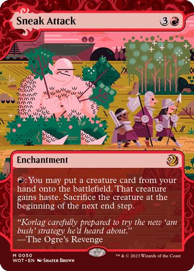 Sneak Attack [Wilds of Eldraine: Enchanting Tales] 50