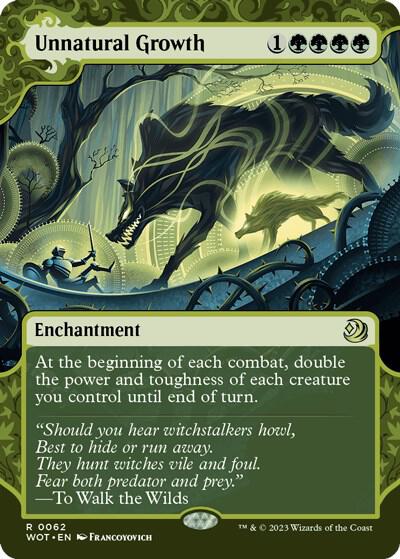 Unnatural Growth [Wilds of Eldraine: Enchanting Tales] 62