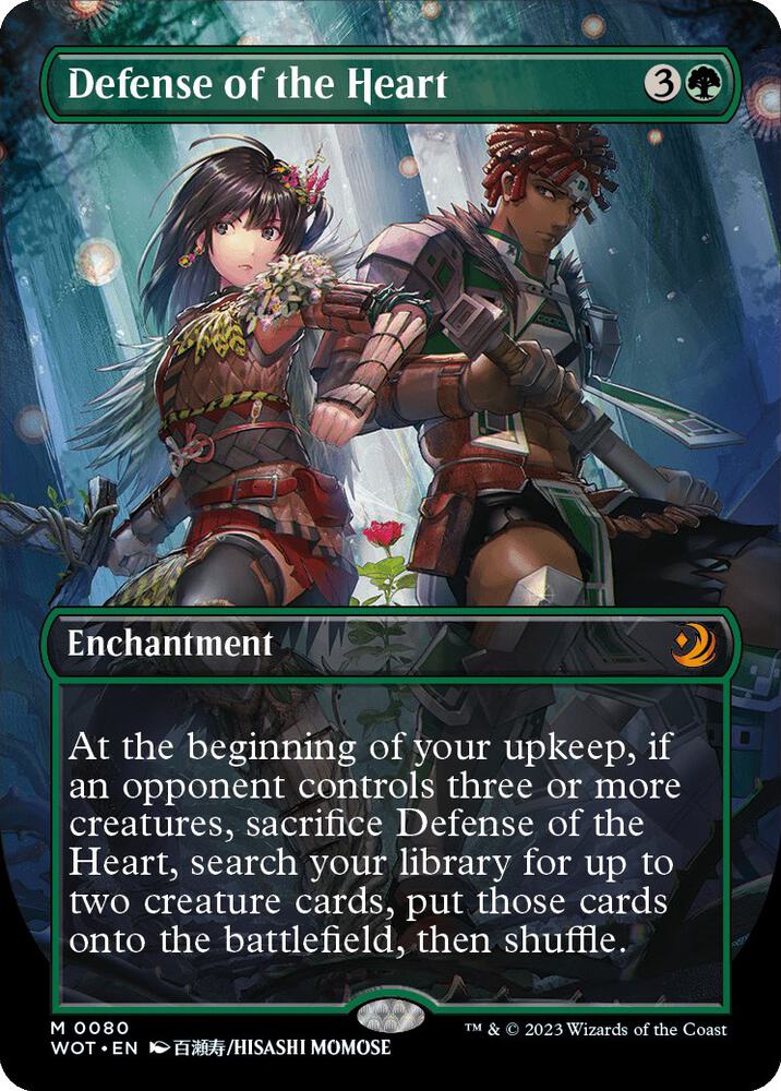 Defense of the Heart (Anime Borderless) [Wilds of Eldraine: Enchanting Tales] 80